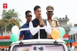 Minister Pijush Hazarika in Nagaon