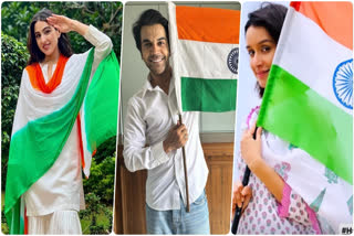 Sara Ali Khan, Rajkummar Rao, Shraddha Kapoor and other B-town celebs extend greetings on Independence Day