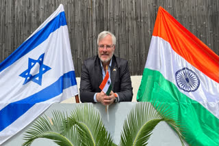 Israeli Prime Minister Benjamin Netanyahu on Tuesday greeted India on its 77th Independence Day, expressing hope that the two nations will continue to "grow closer and prosper together".