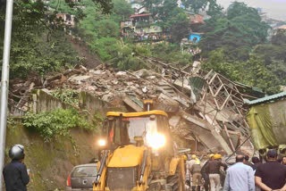 Slaughter House Collapses In Shimla