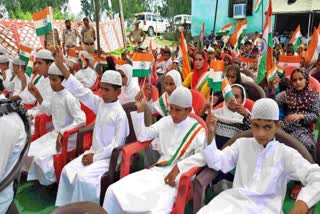 Muslim madrasa celebrated 15th August