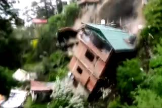 Buildings Collapsed in Shimla