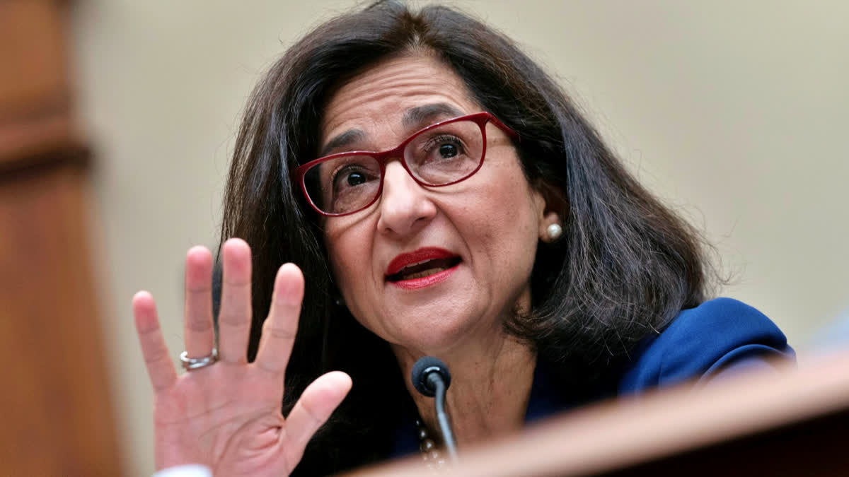 Columbia University President Minouche Shafik