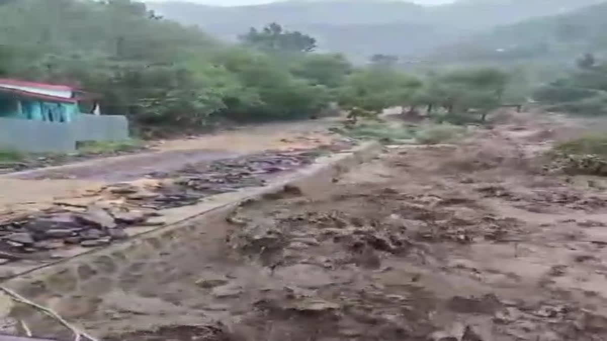 A minor boy died after a cloudburst struck a hamlet in south Kashmir's Kulgam district while two more cloudbursts hit Bandipora and Shopian districts, but there was no loss of life.