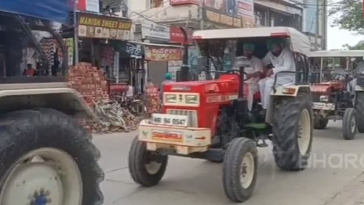 On Independence Day, Farmers Hold Tractor Marches in Punjab, Haryana