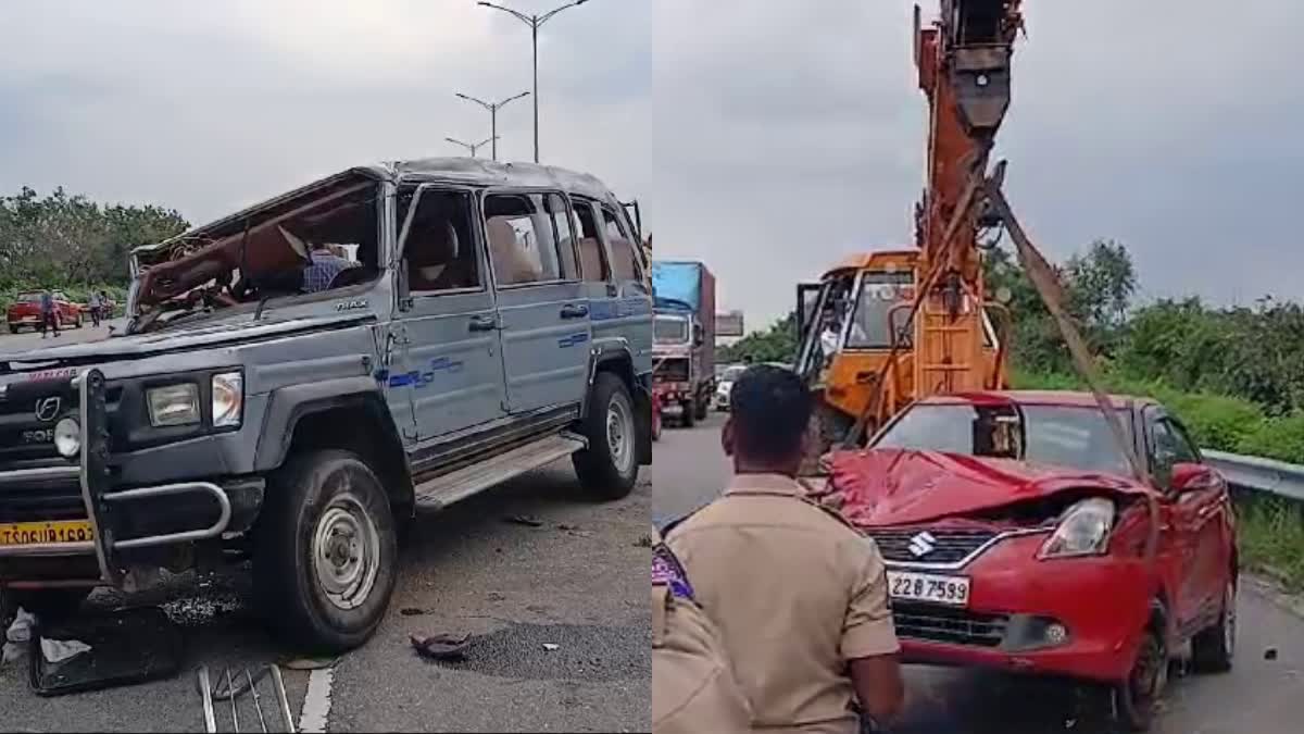 Road Accident In Hyderabad