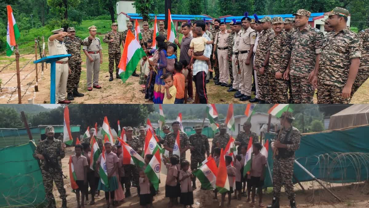 tricolor-hoisted-at-budha-pahad-maoist-training-center-in-palamu