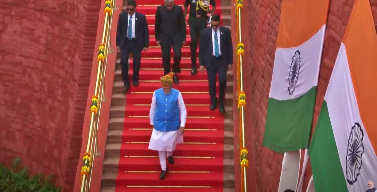 PM Modi Concludes His I-Day Address To Nation