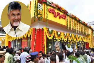 CM Chandrababu Anna Canteen Inauguration