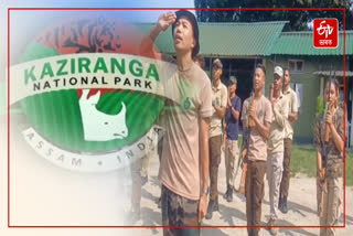 Foresters celebrate Independence Day by singing patriotic songs in Kaziranga