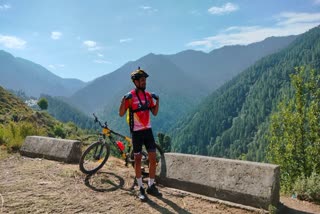 Cyclist Amrinder Singh