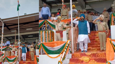 Deputy Speaker Jai Kishan Rodi hoisted the tricolor flag in Rupnagar, congratulated the countrymen.