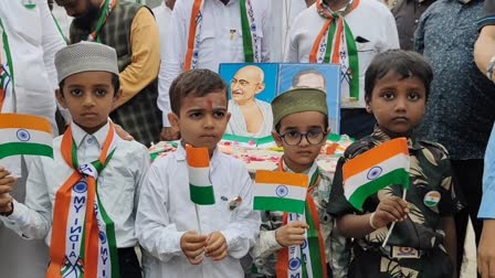 The 78th Independence Day celebration was celebrated with enthusiasm in Muslim institutions of Gulbarga