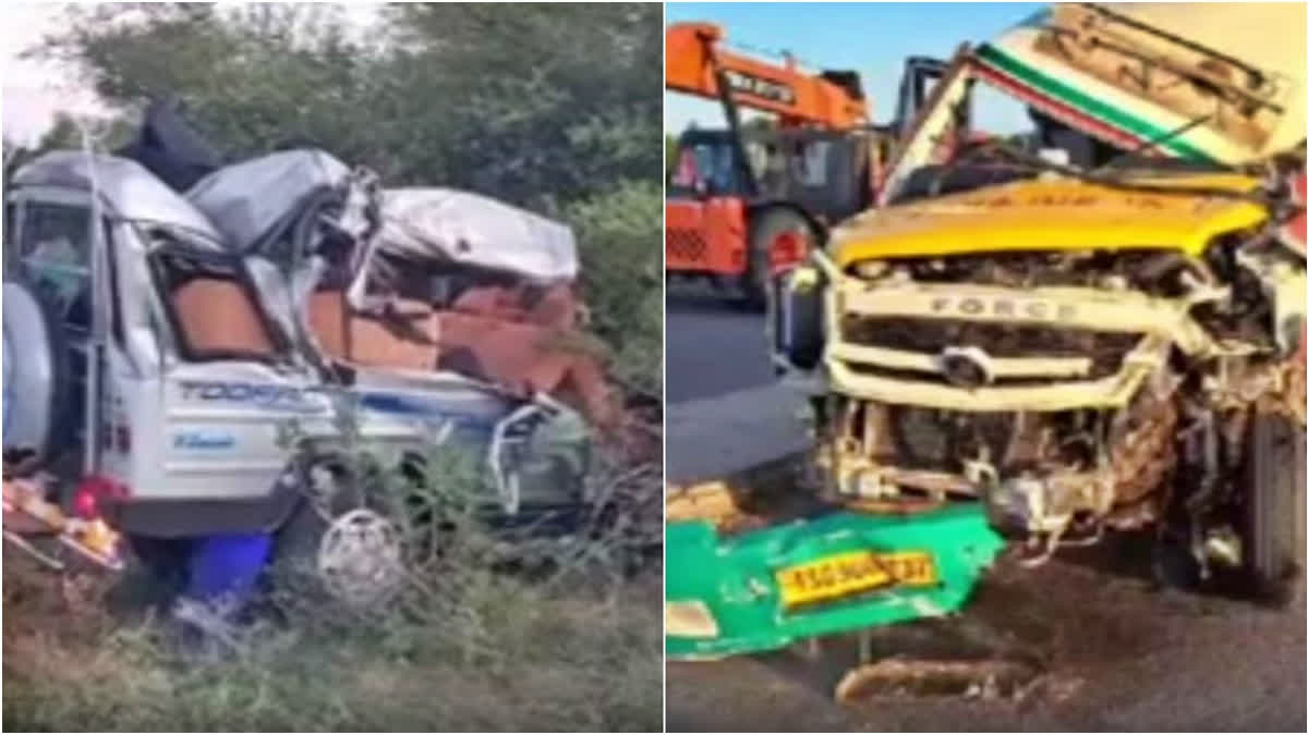 9 killed, over 10 injured in two separate road accidents in Andhra Pradesh