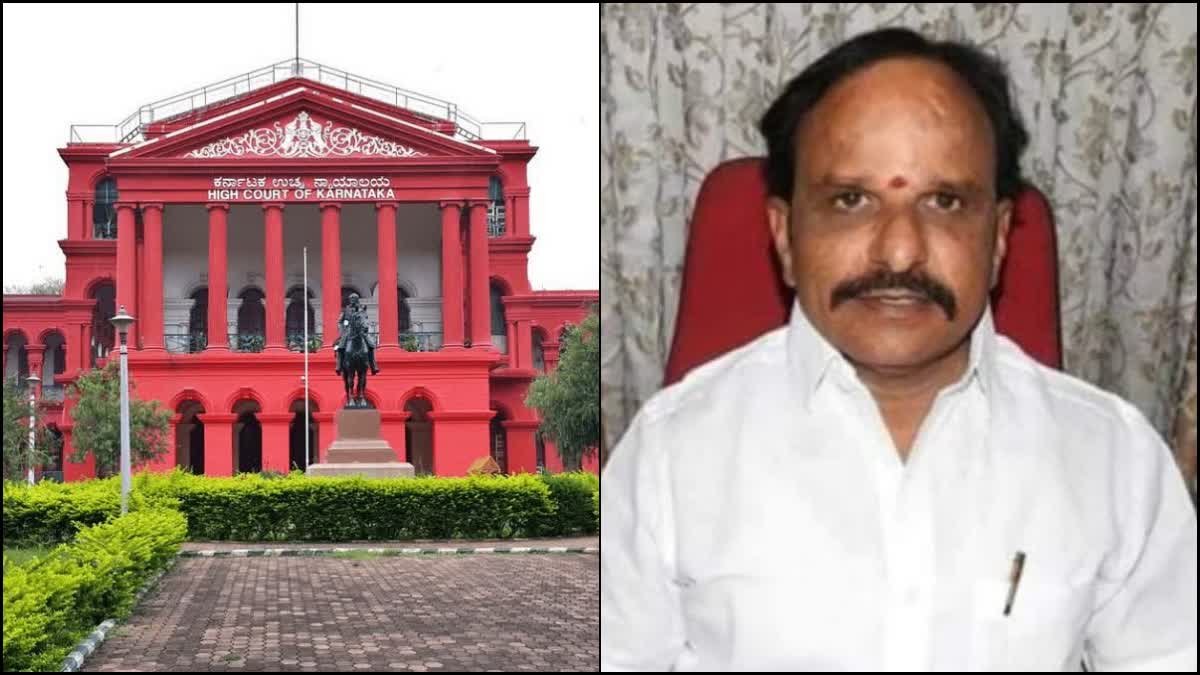 Minister D Sudhakar Big relief  Dharwad High Court  High Court granted stay in atrocity case  ಸಚಿವ ಡಿ ಸುಧಾಕರಗೆ ಬಿಗ್ ರಿಲೀಫ್  ಅಟ್ರಾಸಿಟಿ ಪ್ರಕರಣಕ್ಕೆ ತಡೆ  ತಡೆಯಾಜ್ಣೆ ನೀಡಿದ ಧಾರವಾಡ ಹೈಕೋರ್ಟ್  ಸಚಿವ ಸುಧಾಕರ ಮೇಲೆ ಯಲಹಂಕ ಠಾಣೆಯಲ್ಲಿ ಅಟ್ರಾಸಿಟಿ ಪ್ರಕರಣ  ಪ್ರಕರಣಕ್ಕೆ ನ್ಯಾಯಾಧೀಶರು ತಡೆಯಾಜ್ಞೆ  ಧಾರವಾಡ ಹೈಕೋರ್ಟ್ ತಡೆಯಾಜ್ಞೆ