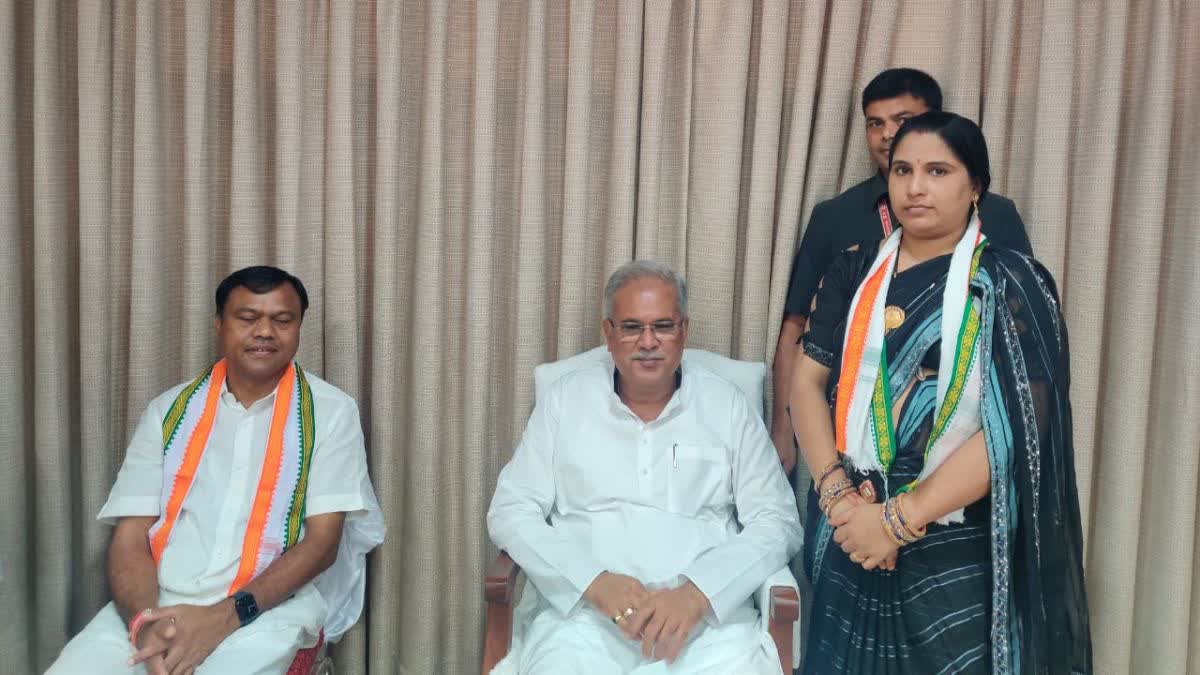 Pushpa Niranjan Sahu Joins Congress