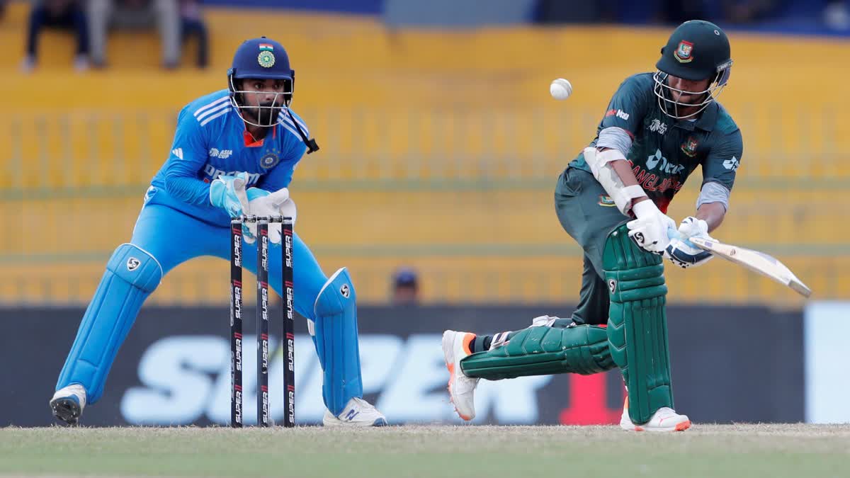 India Vs Bangladesh in Asia Cup  Asia Cup  Super Four  Super Four Match In Asia Cup 2023  India  Bangladesh  ക്യാപ്‌റ്റന്‍ ഇന്നിങ്‌സുമായി ഷാകിബ്‌  ഷാകിബ്‌  വീഴാതെ നോക്കി മധ്യനിര  ഇന്ത്യയ്‌ക്കെതിരെ മികച്ച ടോട്ടലില്‍ കടുവകള്‍  ഇന്ത്യ  ബംഗ്ലാദേശ്  ഏഷ്യ കപ്പ്