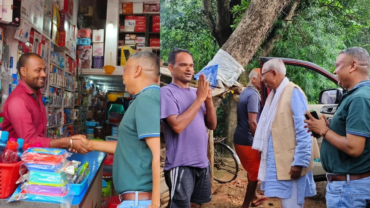 Ajay Tirkey Bhent Mulakat in Ramanujganj