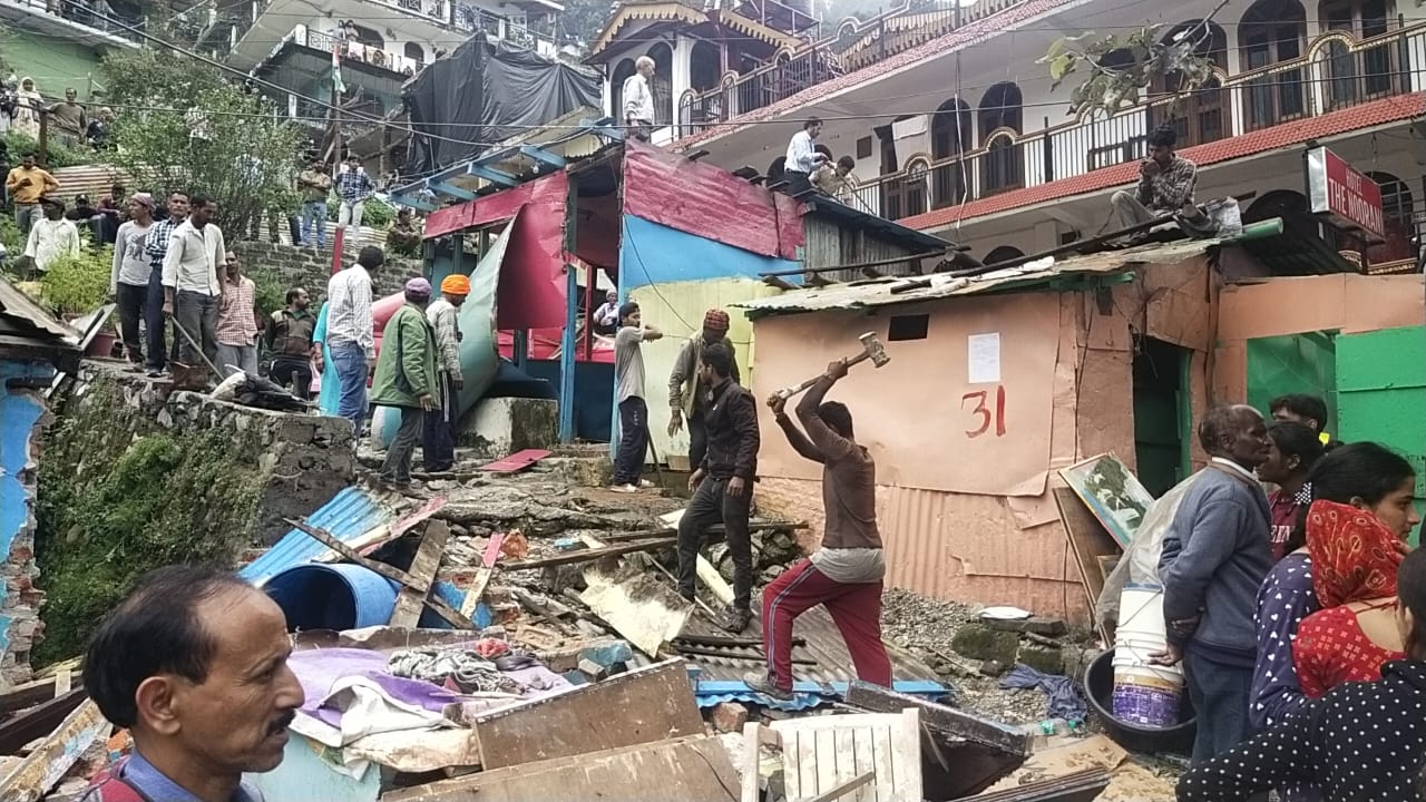 Nainital Anti encroachment campaign