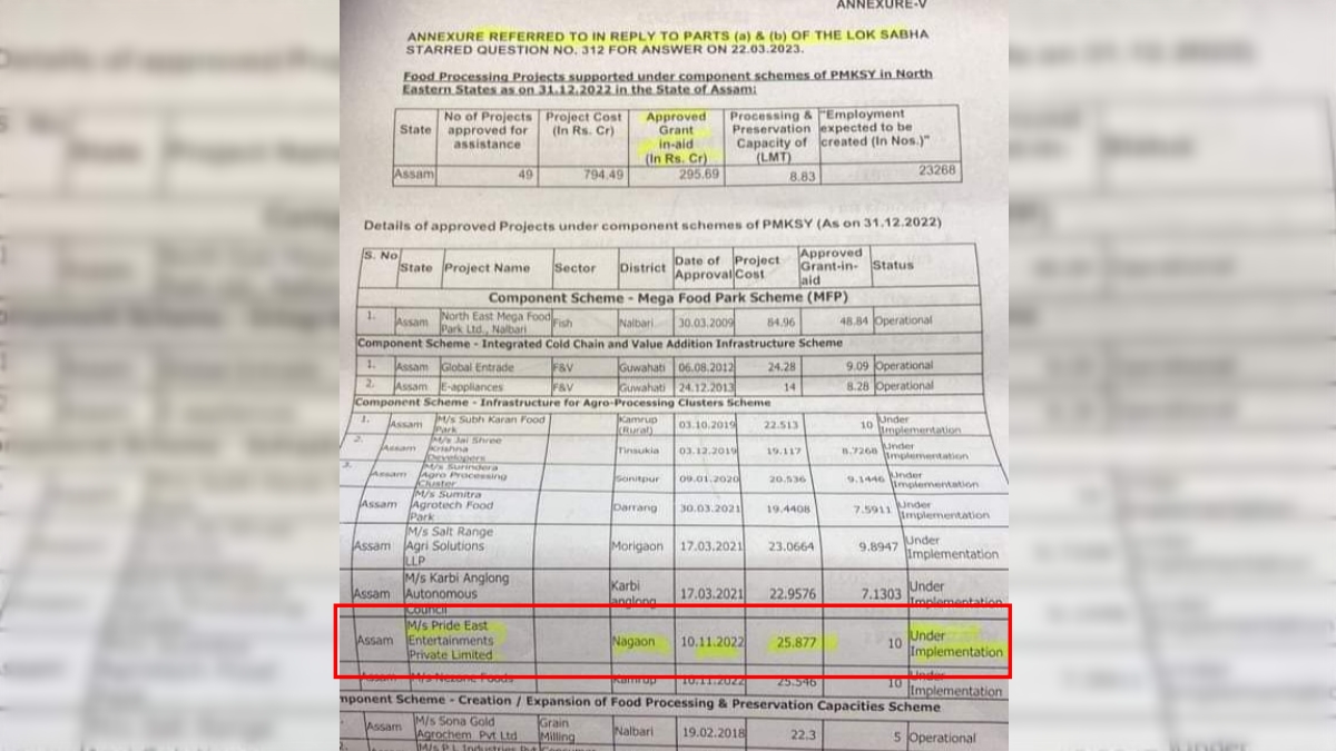 Riniki Bhuyan Sarma land scam