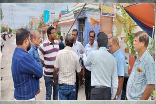 brajanagar tower line road construction