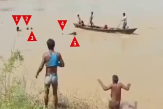 Muzaffarpur boat capsizing Video, 12 child died