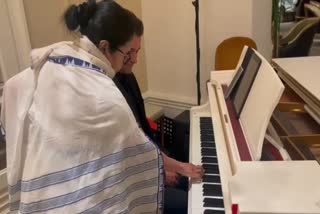 Mamata Plays Piano