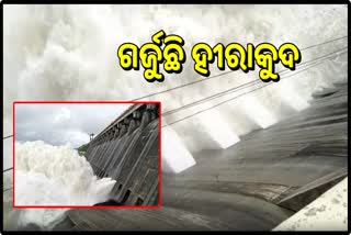 20ଟି ଗେଟ ଦେଇ ନିଷ୍କାସନ ହେଉଛି ହୀରାକୁଦର ବନ୍ୟାଜଳ