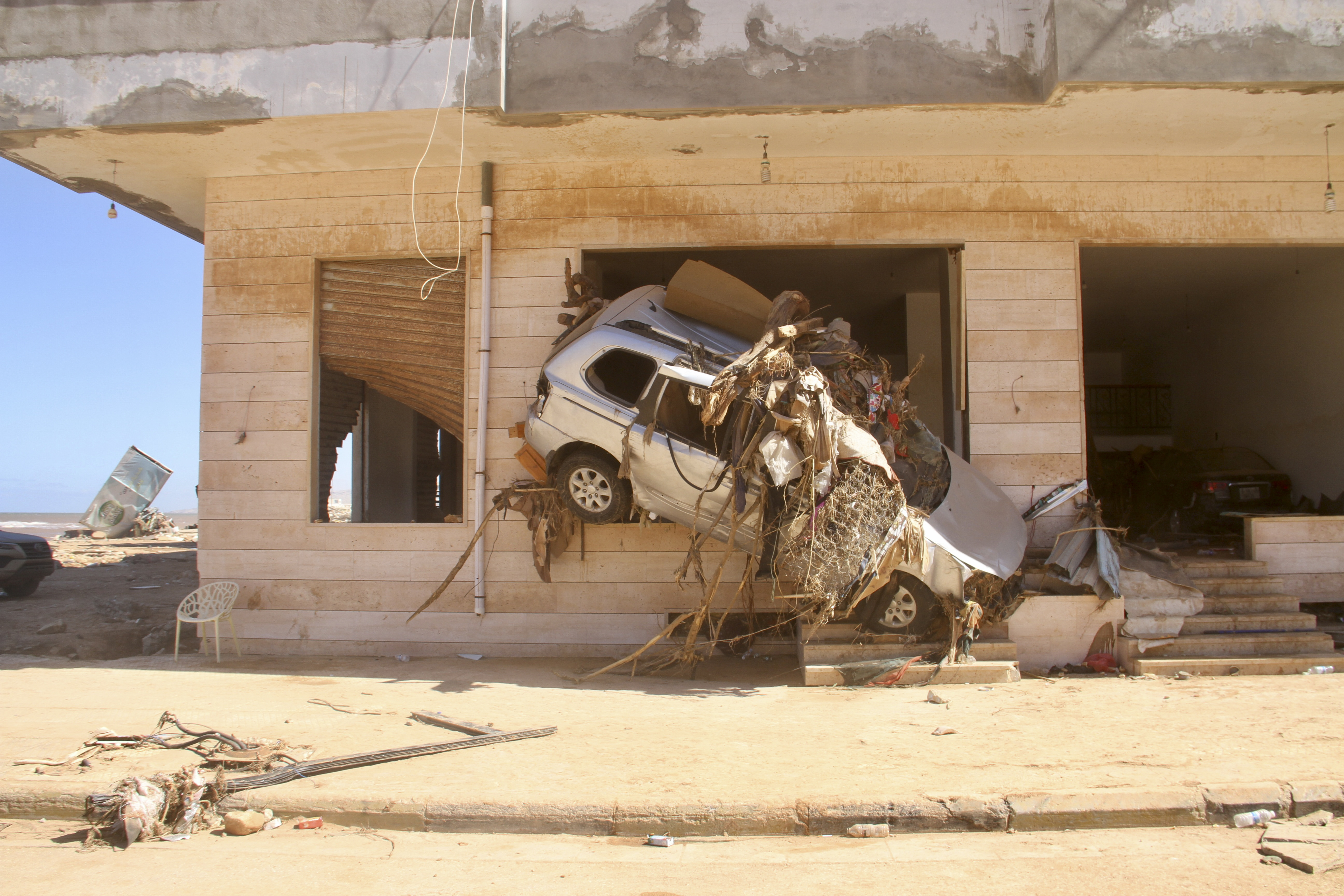 flood in Libya