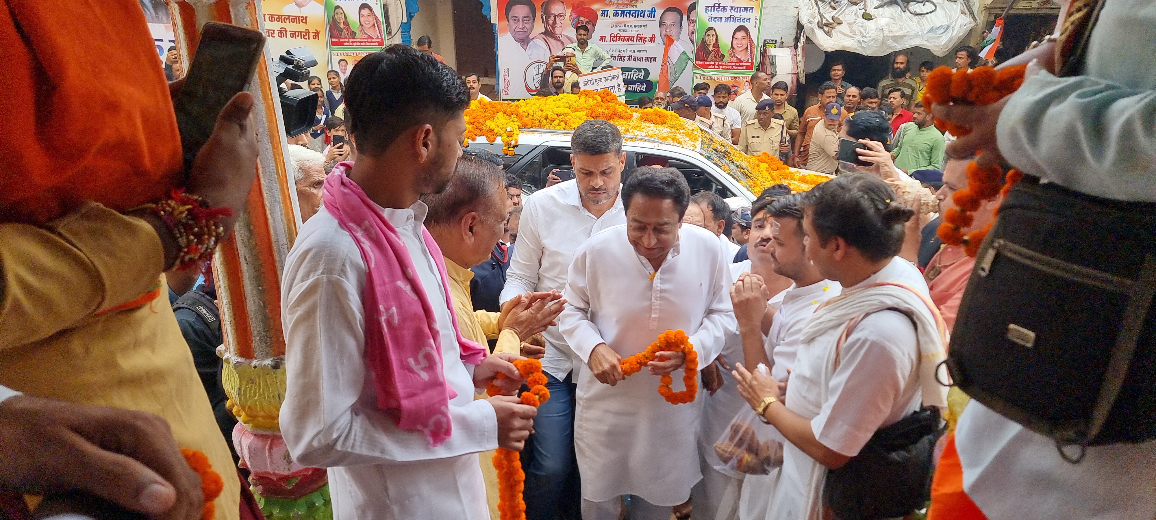 Congress Jansabha in Ashoknagar