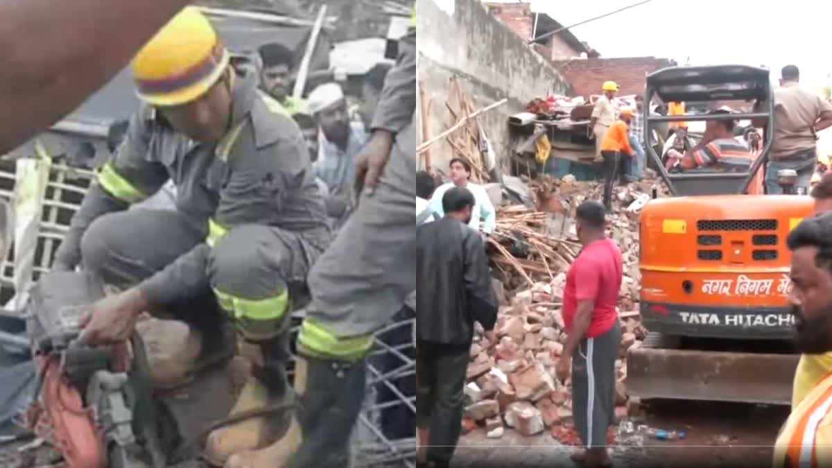 Building Collapse Meerut