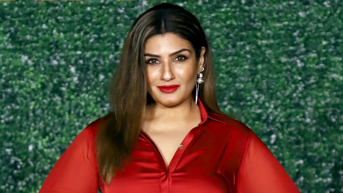 Bollywood actor Raveena Tandon