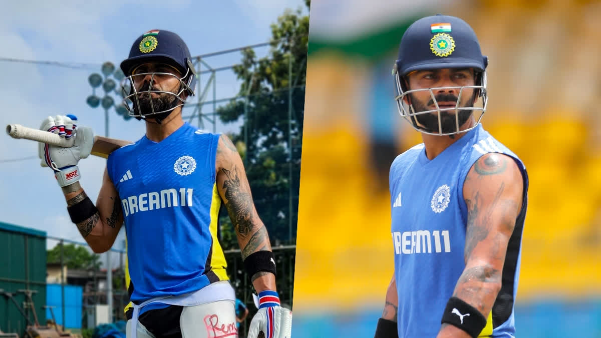 Virat Kohli broke a part of the wall in Chennai's MA Chidambaram Stadium during the team India's practice session on Sunday, September 15 as one of Kohli's shots crashed into the wall near the dressing rooms.