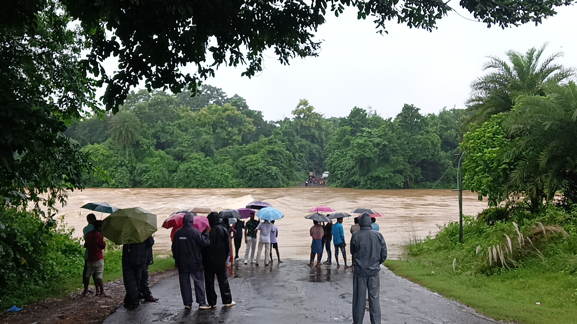 River Water Rises for Low Pressure