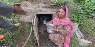 Residents of Dudran village endure a legacy of storing milk using a centuries-old traditional technique.