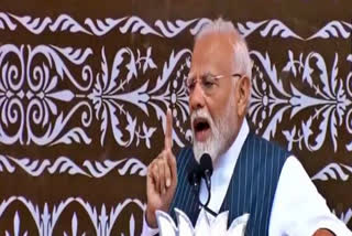 PM MODI IN KURUKSHETRA  PM MODI Criticized CONGRESS  പ്രധാനമന്ത്രി നരേന്ദ്രമോദി റാലി  മോദി കുരുക്ഷേത്ര തെരഞ്ഞെടുപ്പ് റാലി