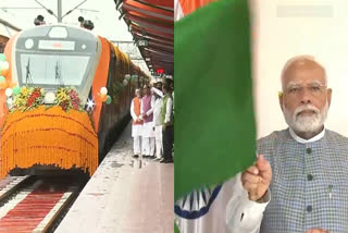 PM Modi Virtually Flags Off 6 Vande Bharat Trains At Ranchi