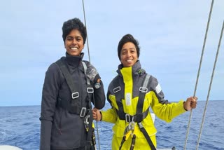 SAGAR PARIKRAMA INDIAN NAVY  ലോകംചുറ്റാന്‍ വനിത ഓഫിസര്‍മാര്‍  NAVY WOMEN OFFICERS  CIRCUMNAVIGATING GLOBE