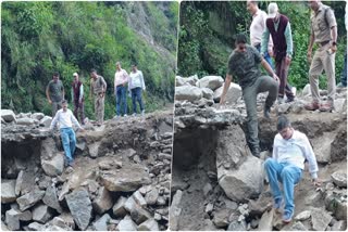 Cloud burst in Matiyani village