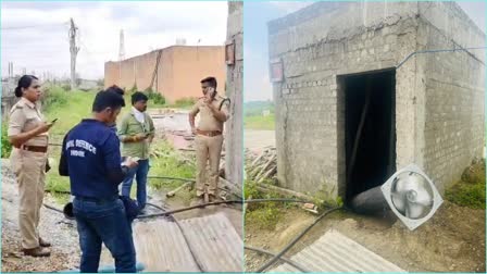 Workers trapped in sewerage tank