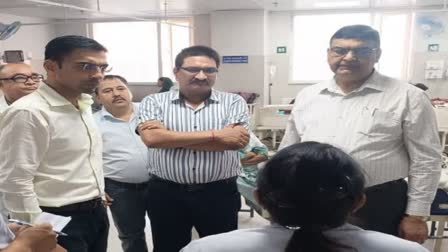 DehradunDM Savin Bansal Hospital Inspection