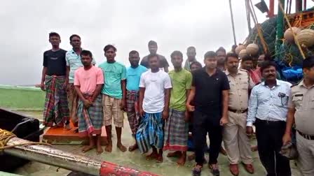 Bangladeshi Fishermen Rescued