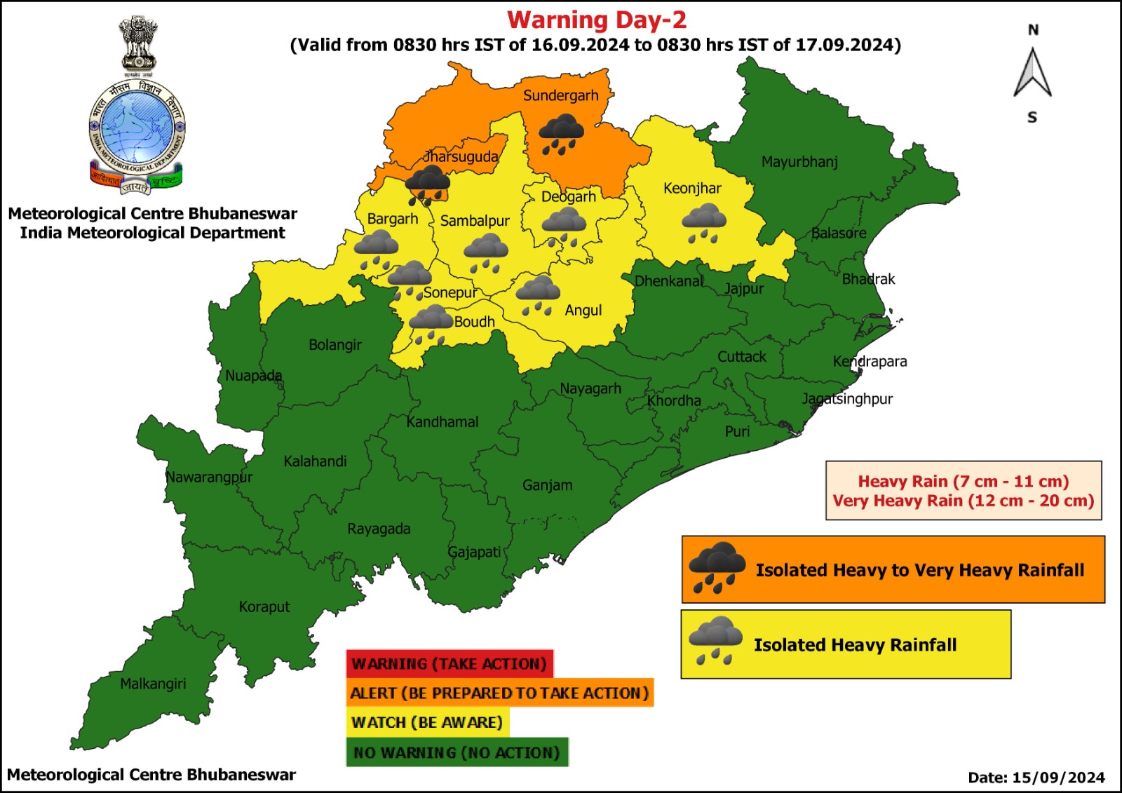 HEAVY RAIN IN ODISHA