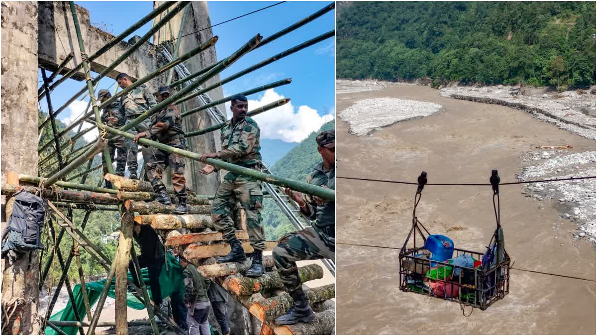 Sikkim floods  Sikkim rescue operations  Sikkim Flood Rescue Operations  Sikkim Flood death toll  Indian Air force at sikkim  Sikkim Flood Relief Operations  സിക്കിമിലെ പ്രളയം  സിക്കിമിലെ ദുരിദാശ്വാസ പ്രവർത്തനങ്ങൾ  ഇന്ത്യൻ എയർഫോഴ്‌സ്  ഐ‌എ‌എഫ്  സിക്കിം പ്രളയം