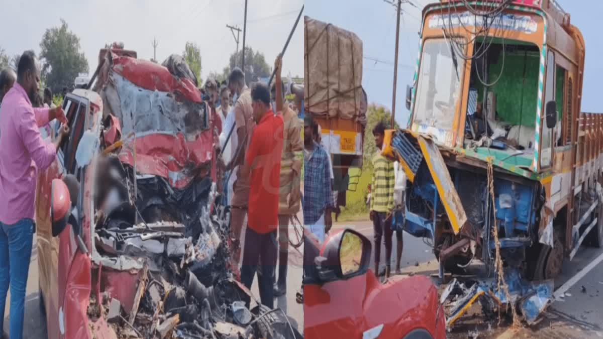 তিৰুভান্নামালাই -বেংগলুৰুৰ ঘাইপথত পথ দুৰ্ঘটনা, একে পৰিয়ালৰ 7 জনৰ মৃত্যু