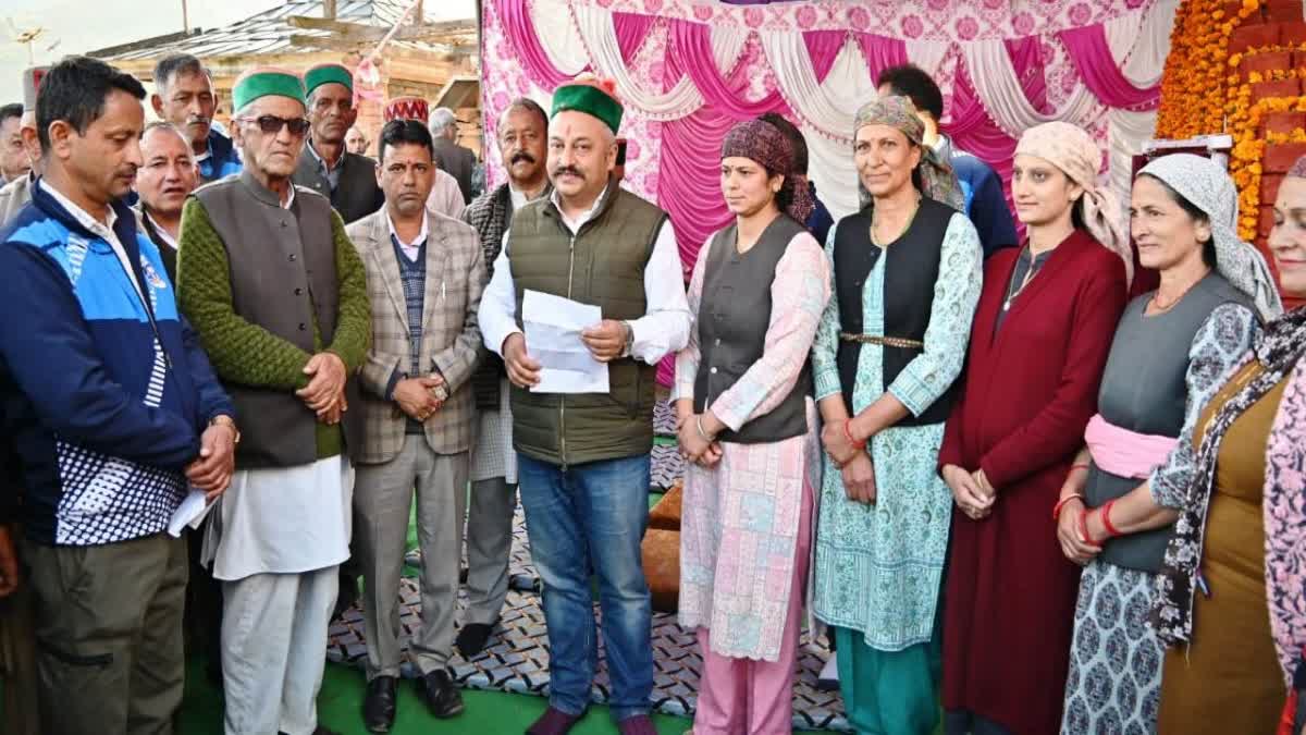 Rohit Thakur visited Navar in shimla