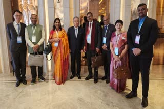 Indian University Association delegation on Taiwan tour