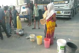 Locals Protest for Water in Palnadu District
