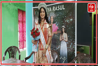 Lakhimpur girl Dania got Miss Flying Femina title