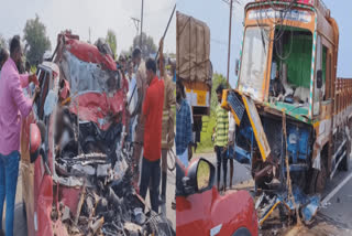 Car-lorry collision in Tiruvannamalai - Bengalore highway; several dead on the spot - CM Stalin announced  a relief fund